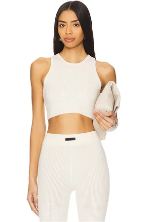 FEAR OF GOD Waffle sport tank en color blanco talla L en - White. Talla L (también en M, S, XS).
