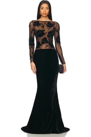 Retrofete Vestido violetta en color talla M en - Black. Talla M (también en XL, XS).