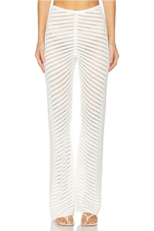 DEVON WINDSOR Pantalón acampanado camille en color talla L en - . Talla L (también en M, S, XL, XS).