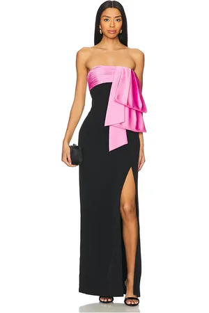 AMUR Vestido largo melodie en color negro talla 10 en - Black. Talla 10 (también en 2, 6, 8).