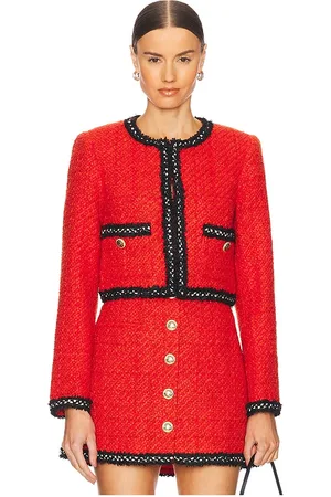 ASTR Chaqueta milena en color talla L en - Red. Talla L (también en S, XL).