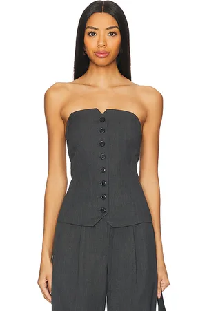 Samsøe Samsøe Top sin tirantes en color gris talla L en - Grey. Talla L (también en M, S, XL).