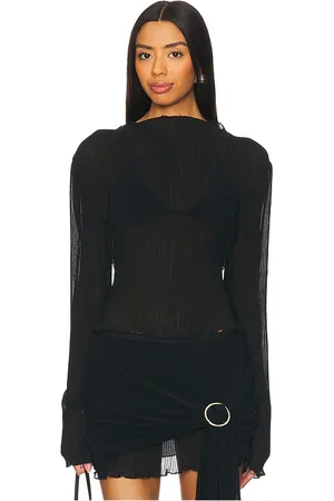 Lioness Top manga larga ford en color negro talla L en - Black. Talla L (también en M, S, XXS).