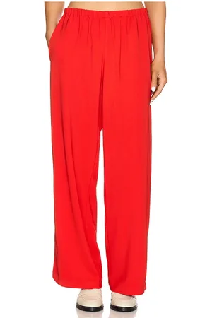 Solid Pantalón monaco en color rojo talla L en - Red. Talla L (también en S).