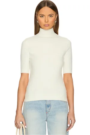 SER.O.YA Top punto yael en color crema talla L en - Cream. Talla L (también en M, S, XL).