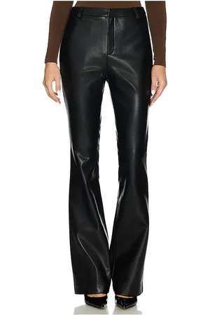 SER.O.YA Pantalón de piel sintética ronja en color talla 0 en - Black. Talla 0 (también en 00, 12, 2, 4, 6, 8).