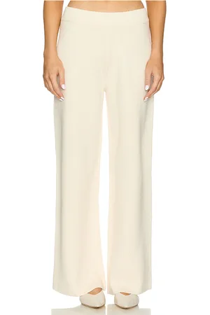 SER.O.YA Pantalón juna en color ivory talla S en - Ivory. Talla S (también en XS, XXS).