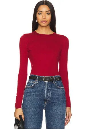 Lovers And Friends Emberly knit top en color burgundy talla L en - Burgundy. Talla L (también en S, XL, XS).