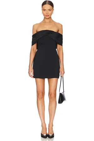 ANINE BING Vestido fleur en color talla M en - Black. Talla M (también en S, XS).