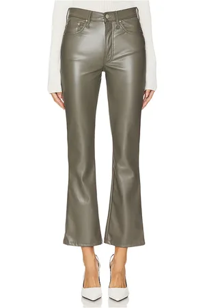 Mother Acampanado insider flood en color verde oliva talla 24 en Wax On Wax Off - Olive. Talla 24 (también en 25, 26, 27, 28, 29, 30, 32).