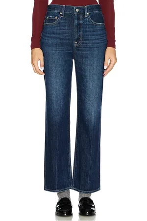 Pistola Pantalón de pierna ancha para talla pequeña cassie en color denim-dark talla 25P en - Denim-Dark. Talla 25P (también en 28P