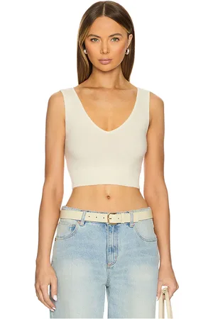 NAADAM Camiseta tirantes de punto en color talla L en - White. Talla L (también en S, XL, XS).