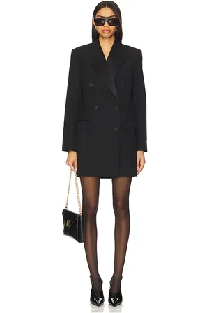 ANINE BING Vestido ross en color talla M en - Black. Talla M (también en S, XS).