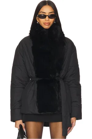 Adrienne Landau Chaqueta alps tie en color negro talla L en - Black. Talla L (también en M, S).
