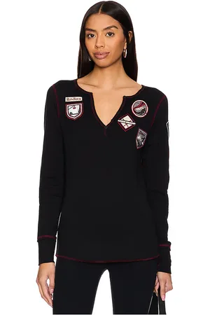 Alp N Rock Camisa henley usa resorts en color talla M en - Black. Talla M (también en S, XS).