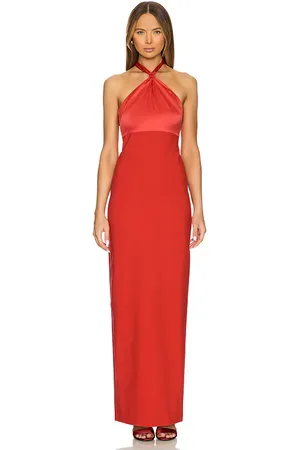 LIKELY Vestido largo francesca en color rojo talla 0 en - Red. Talla 0 (también en 2, 4, 6, 8).