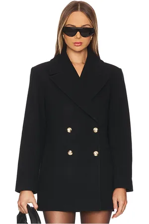 ANINE BING Chaquetón glenn en color talla L en - Black. Talla L (también en S, XS).