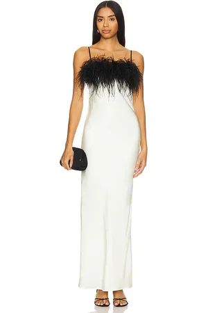 Delfi Vestido lady en color ivory talla S en - Ivory. Talla S (también en XS).