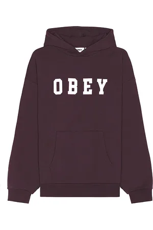 Obey Sudadera en color morado talla M en - Purple. Talla M (también en S).