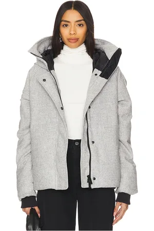 Canada Goose Chaqueta bomber de lana everleigh en color gris talla L en - Grey. Talla L (también en M, S).