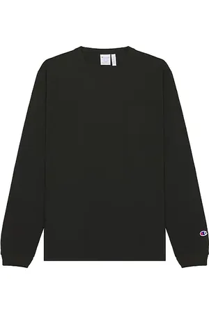 Champion Camiseta de manga larga con bolsillo usa en color talla L en - Black. Talla L (también en M, XL/1X).