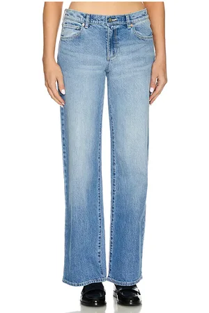 ABrand Pierna ancha 99 en color denim claro talla 25 en - Denim-Light. Talla 25 (también en 34).