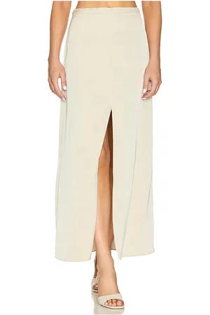 ASTR Falda vitella en color ivory talla L en - Ivory. Talla L (también en M, S, XL, XS).