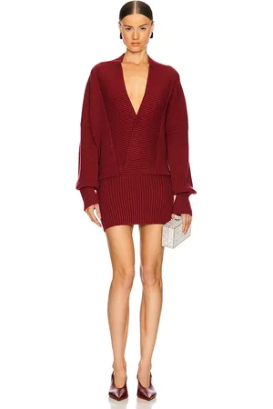 SER.O.YA Vestido jersey neva en color rojo talla S en - Red. Talla S (también en XS).