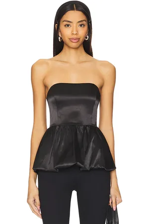 MORE TO COME Shayla bubble top en color talla L en - Black. Talla L (también en M, S, XL, XS, XXS).