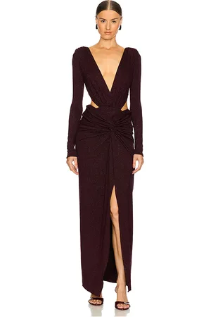 Baobab Maxivestido con corte aysha en color morado talla L en - Purple. Talla L (también en M, S, XL, XS).