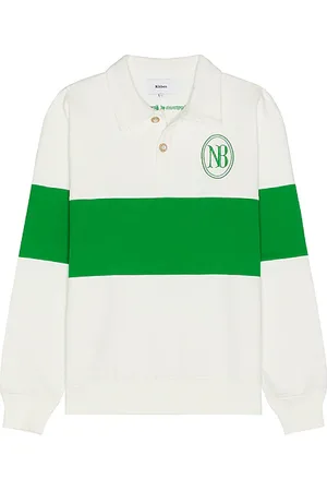 Nikben Sudadera polo old money en color blanco talla L en - White. Talla L (también en M, S, XL/1X).
