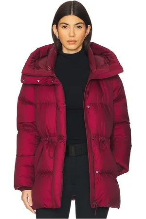 Mackage Plumífero freya en color burgundy talla L en - Burgundy. Talla L (también en XL, XS, XXS).