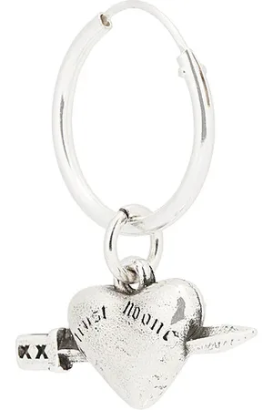 TWOJEYS Pendiente crush en color plateado metálico talla all en - Metallic Silver. Talla all.