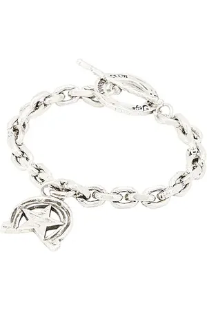 TWOJEYS Brazalete cowboys club en color plateado metálico talla 17cm en - Metallic Silver. Talla 17cm (también en 19cm).