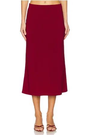 Bella Venice Falda maxi jessie en color burgundy talla M en - Burgundy. Talla M (también en S, XS).