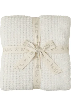 Barefoot Dreams Poncho cozychic waffle throw en color talla all en - Cream. Talla all.