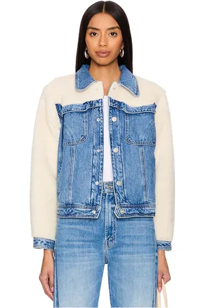 Mother Chaqueta backbend en color denim-medium talla M en - Denim-Medium. Talla M (también en S, XS).