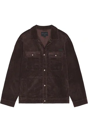 AllSaints Camisa castleford en color morado talla L en - Purple. Talla L (también en M, S).