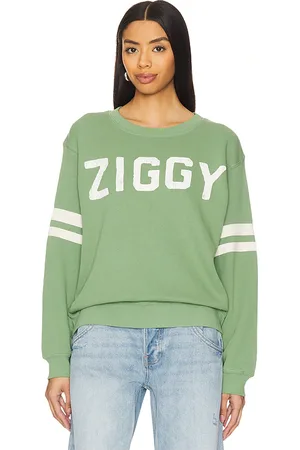DAYDREAMER Sudadera ziggy stardust varsity en color verde talla L en - Green. Talla L (también en M, S, XL, XS).