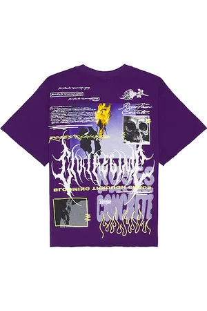 Civil Regime Camiseta watch us burn dungeon en color morado talla L en - Purple. Talla L (también en M, S, XL/1X).
