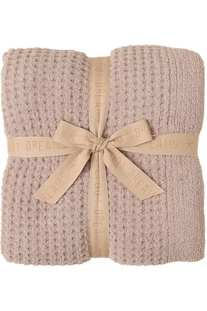 Barefoot Dreams Poncho cozychic waffle throw en color rose talla all en - Rose. Talla all.