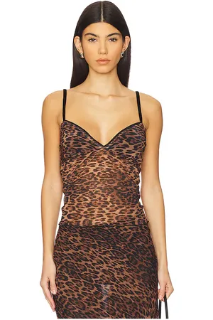 Bella Venice Camisola malla gigi en color marrón talla L en - Brown. Talla L (también en M).
