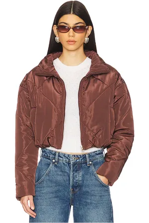 superdown Chaqueta rania en color talla L en - Brown. Talla L (también en M, S, XL, XS).