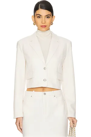 Steve Madden Seraphine blazer en color talla L en - Cream. Talla L (también en M, S, XL, XS).