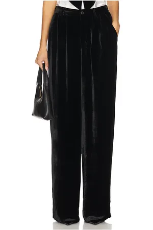 CAMI Pantalón de terciopelo rylie en color talla 0 en - Black. Talla 0 (también en 00, 10, 12, 2, 4, 6).