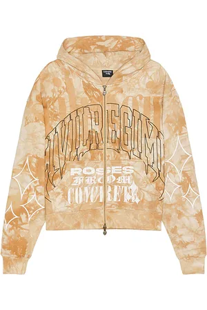 Civil Regime Capucha con cremallera heavy chaos en color bronce talla L en - Tan. Talla L (también en M, S, XL/1X).