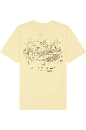 Sendero Provisions Camiseta en color talla L en - Cream. Talla L (también en M, S).