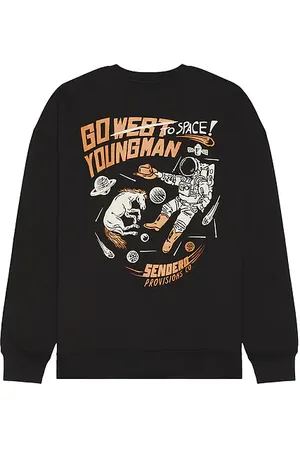 Sendero Provisions Sudadera en color negro talla L en - Black. Talla L (también en M, S, XL/1X).