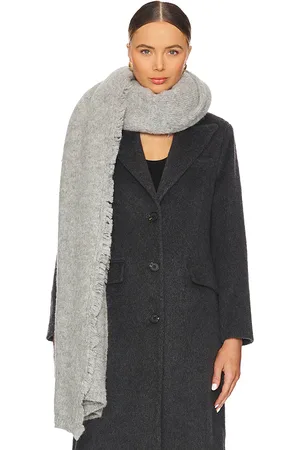 Janessa Leone Pañuelo en color gris talla all en - Grey. Talla all.