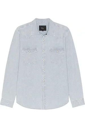 Rails Camisa en color azul talla L en - Blue. Talla L (también en M, S, XL/1X).